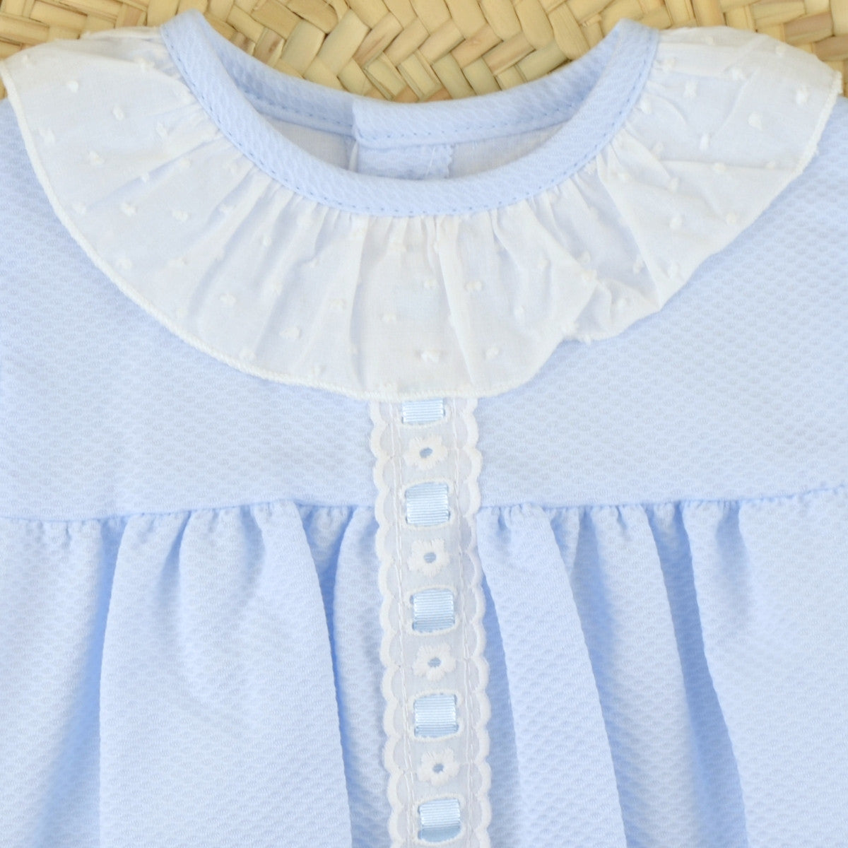 Royal Baby Blue Romper set