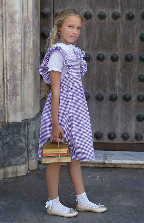 Summer Pinafore & Blouse set