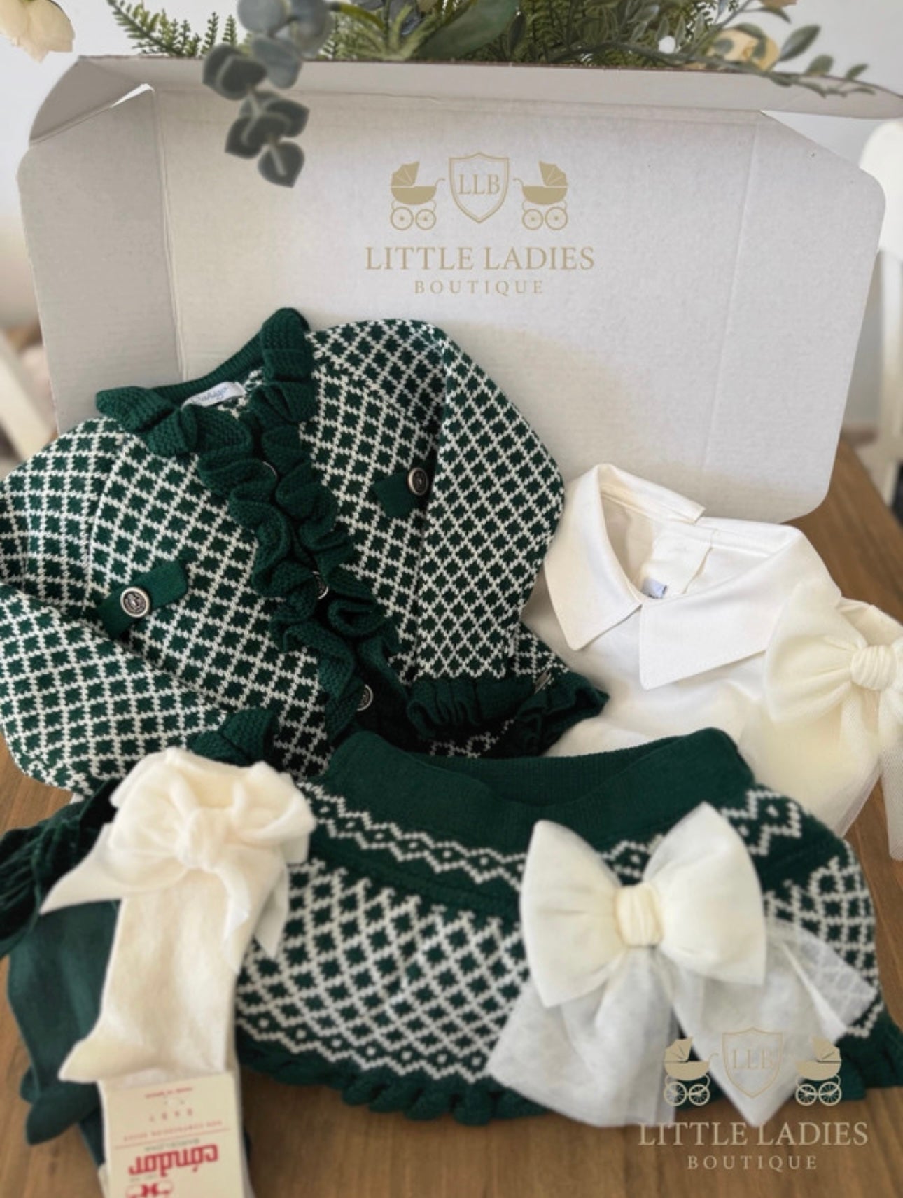 Rahigo Bottle Green 4 piece set