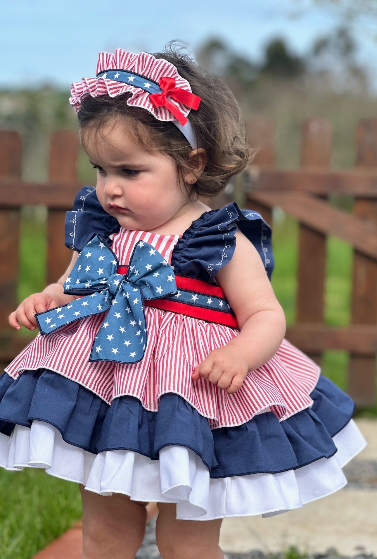 4th of July Puffball Dress