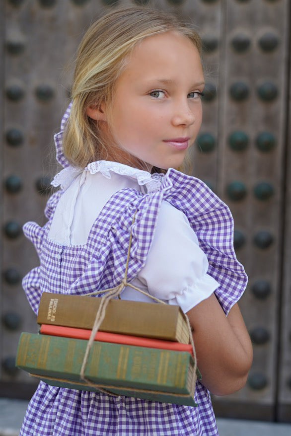 Summer Pinafore & Blouse set