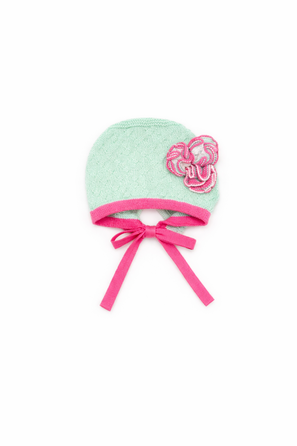 Mint Fuchsia Bonnet
