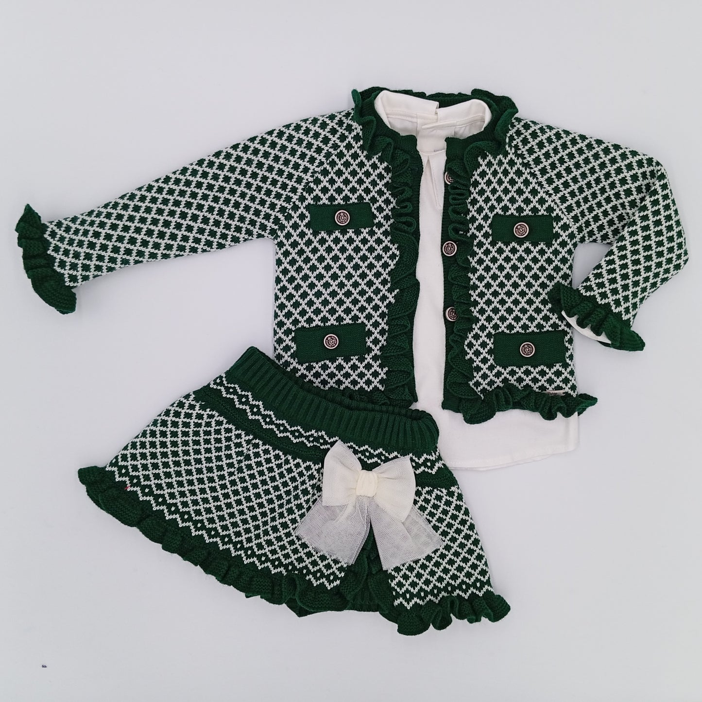 Bottle Green 3 piece set (5-10 years)