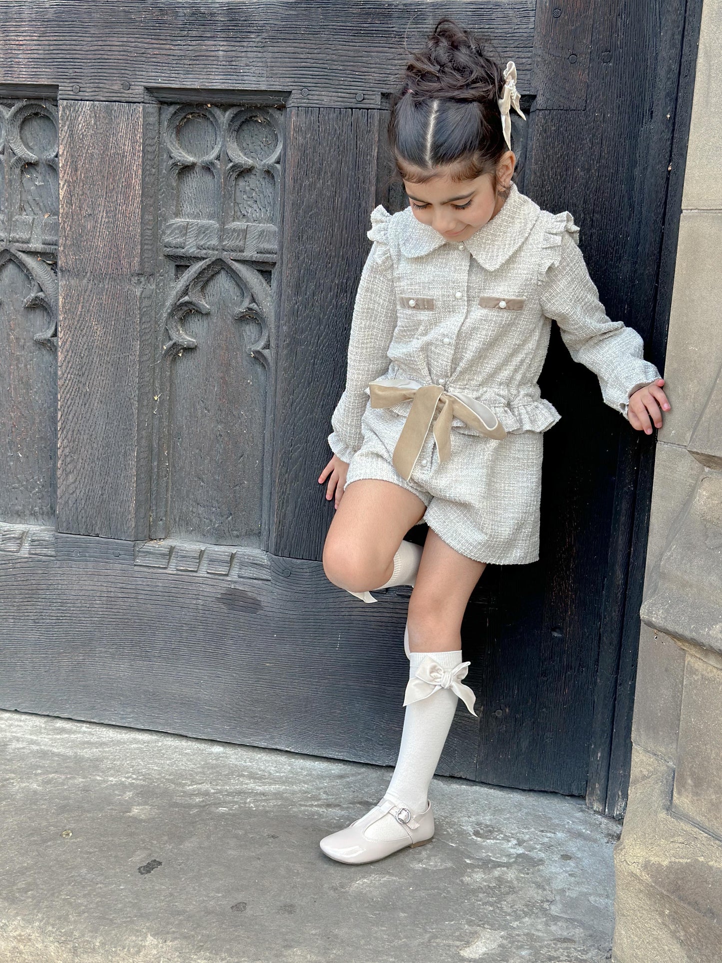 Beige Playsuit