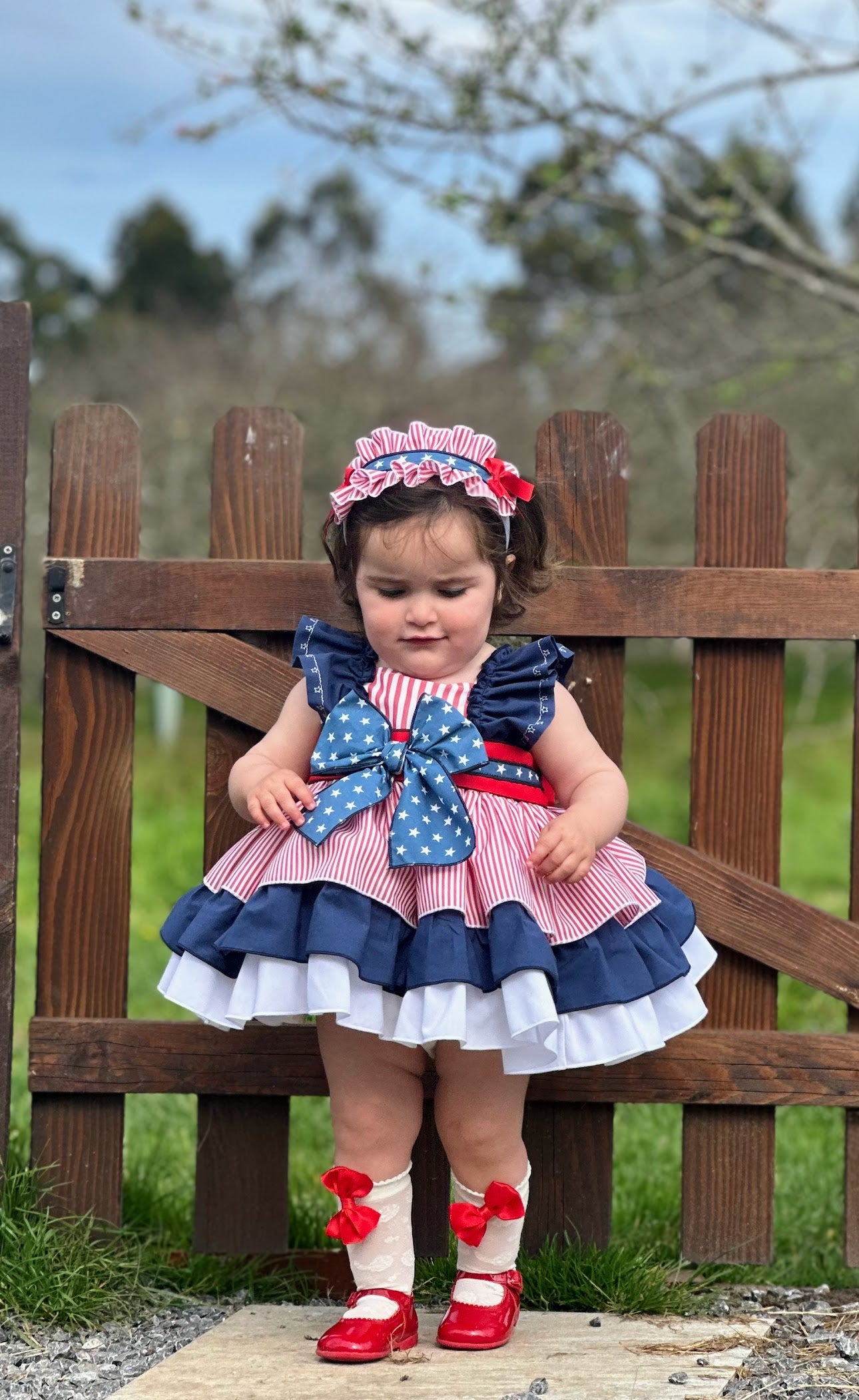 4th of July Puffball Dress