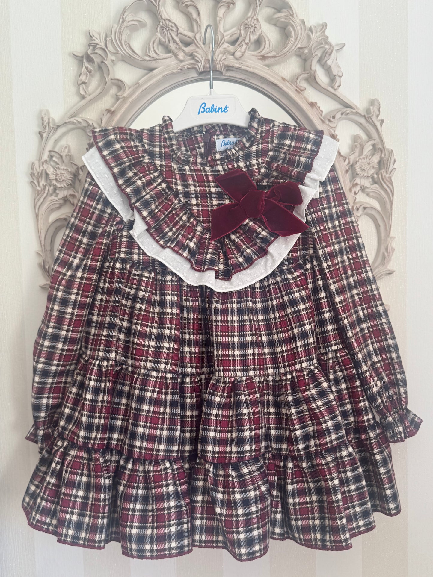Burgundy Dress