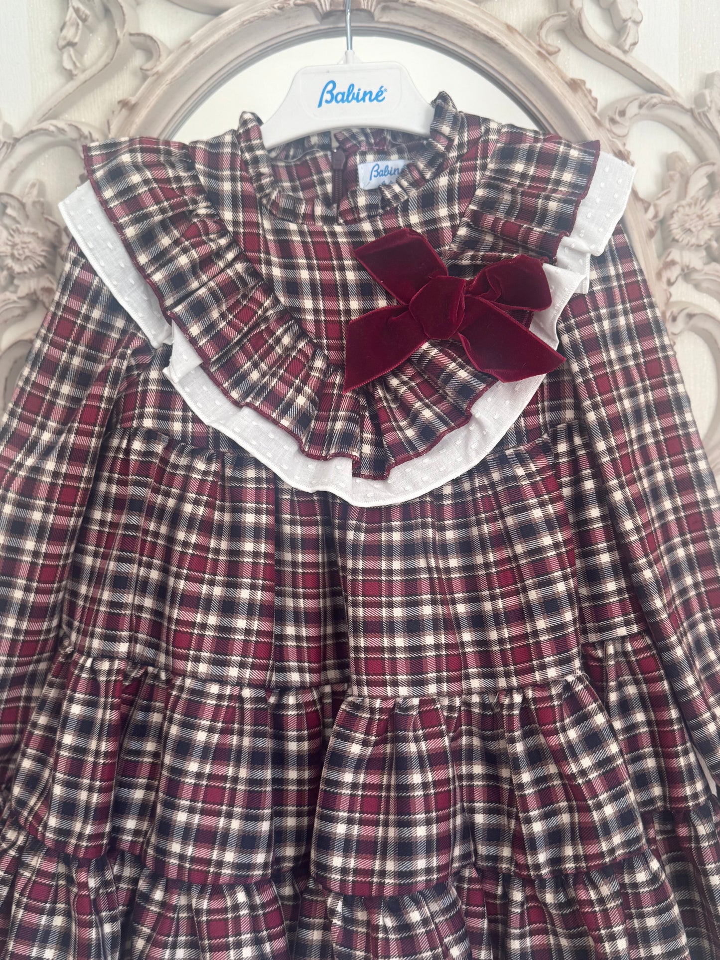 Burgundy Dress