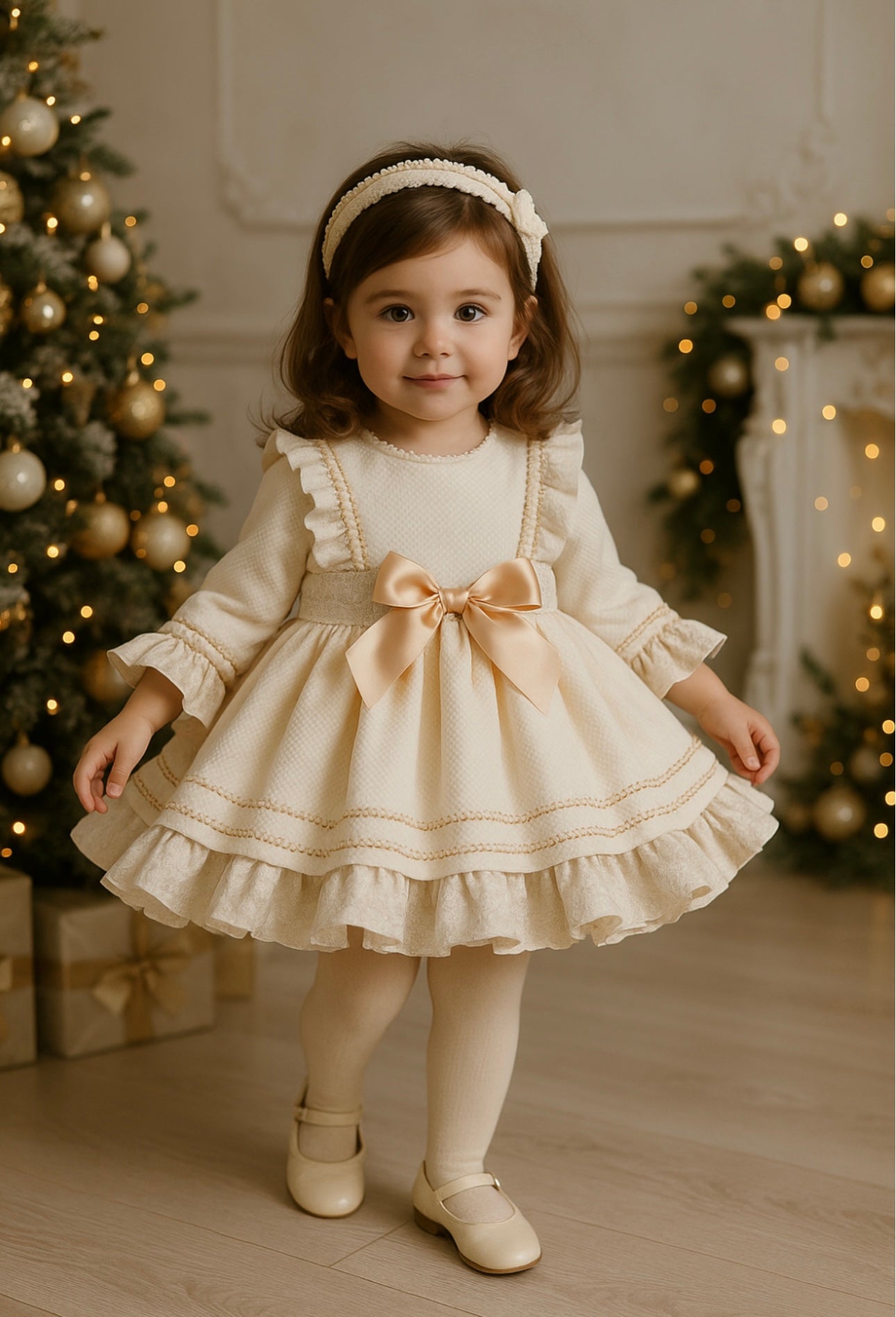 Oro Puffball dress