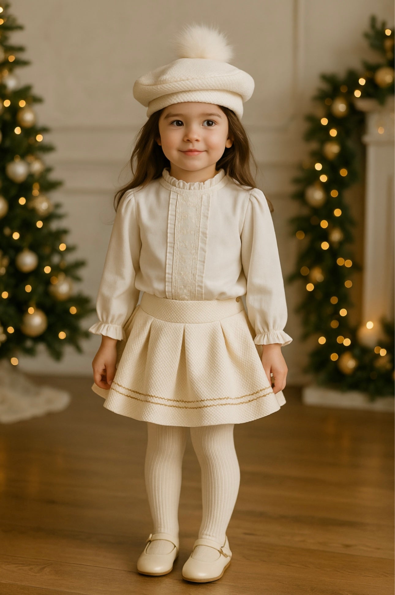 Celeste Jacket, Blouse & Skirt Set