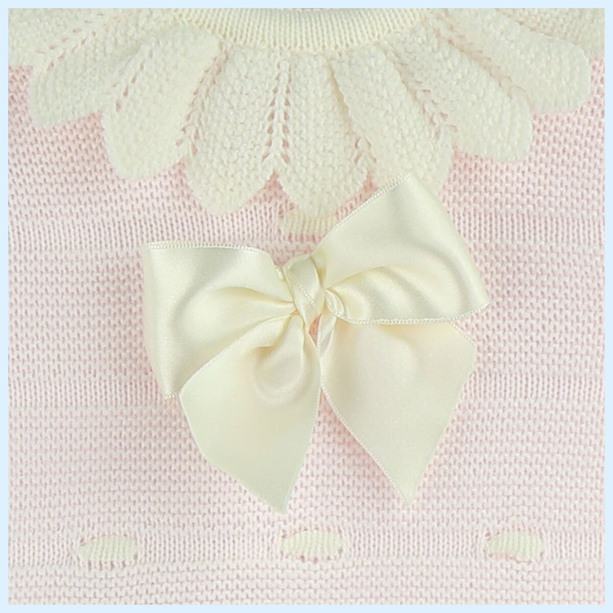 Baby Pink & Cream 3 Piece Set