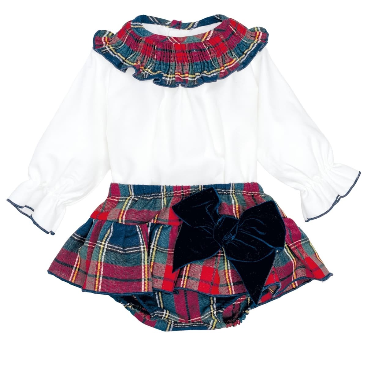 Navia Blouse & Bloomer Set