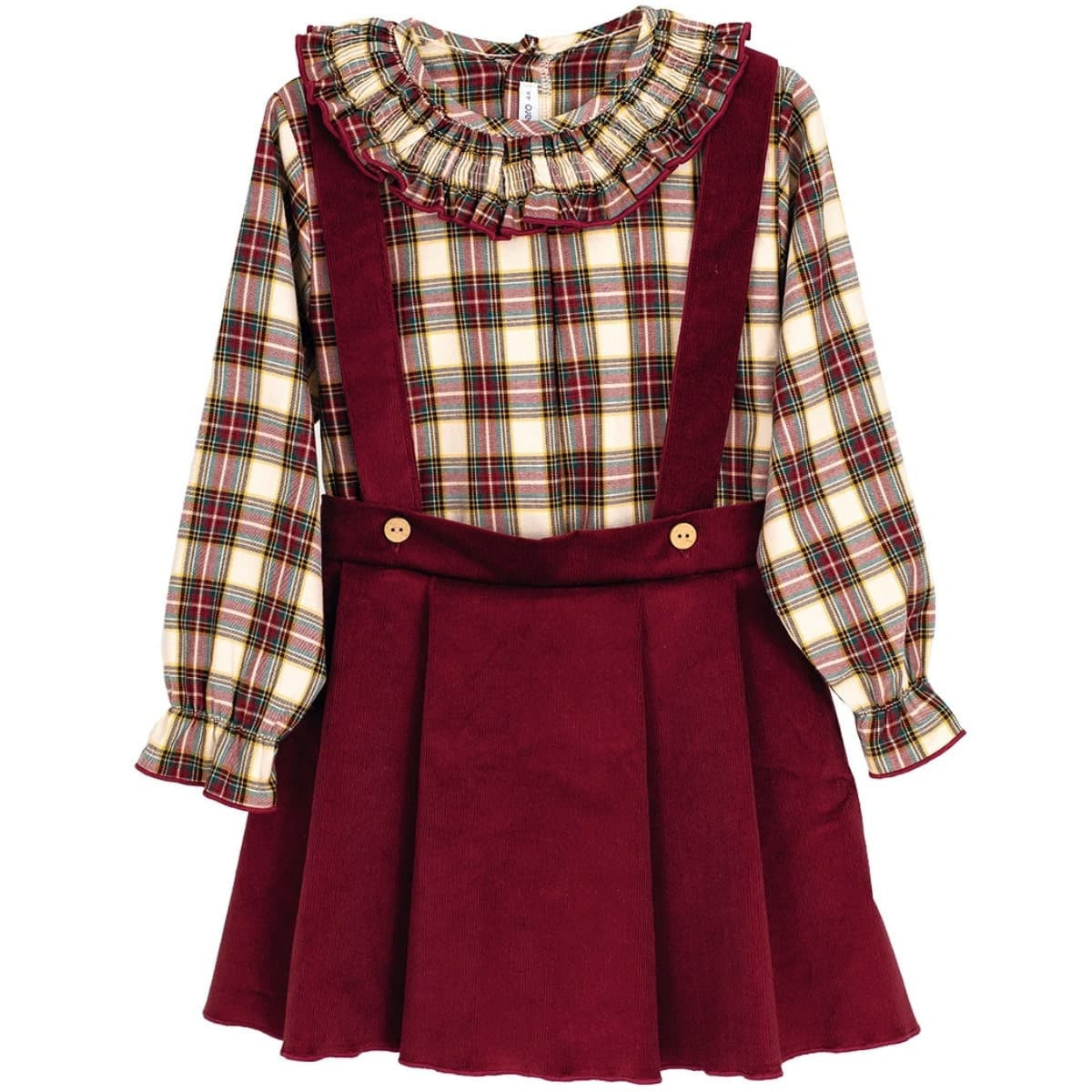 Boreas Skirt & Blouse set