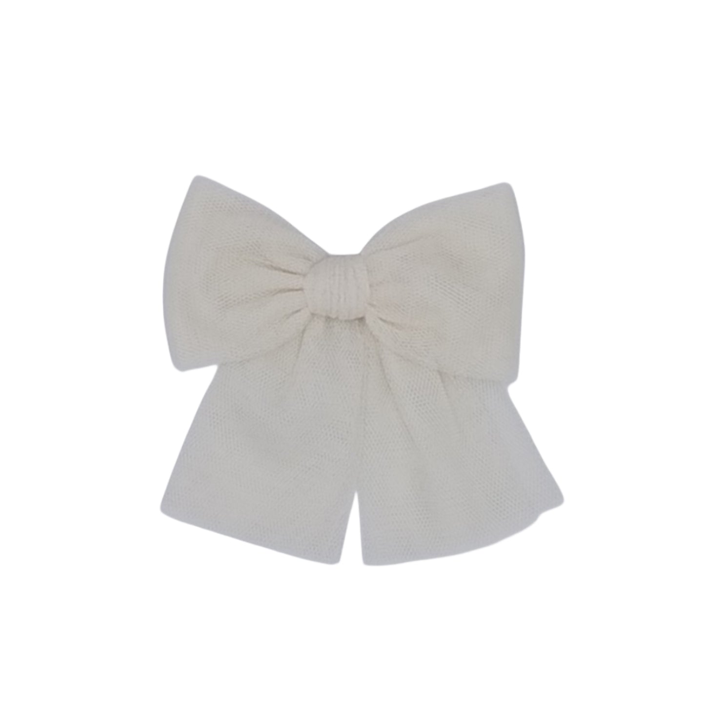 Rahigo Cream tulle bow