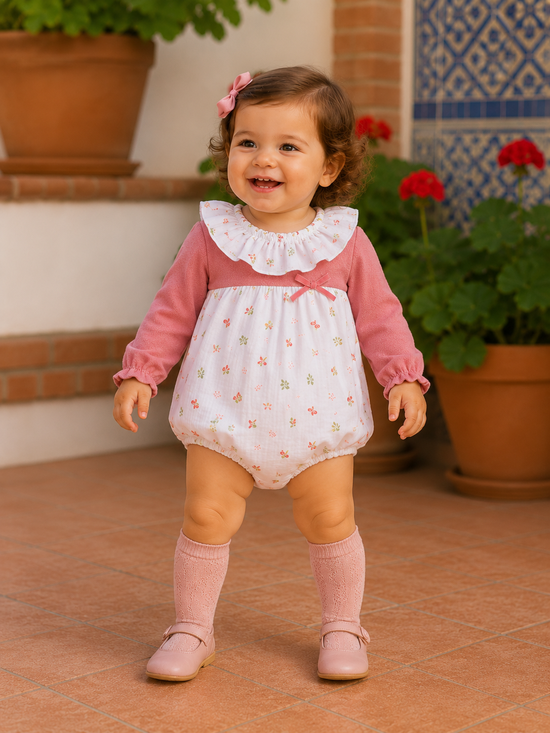 Babyferr Petit jardín romper