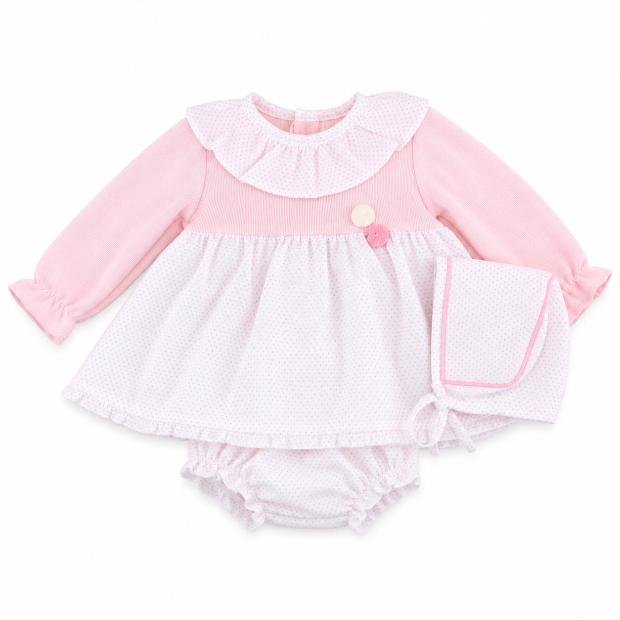 Babyferr Baby Pink 3 piece set