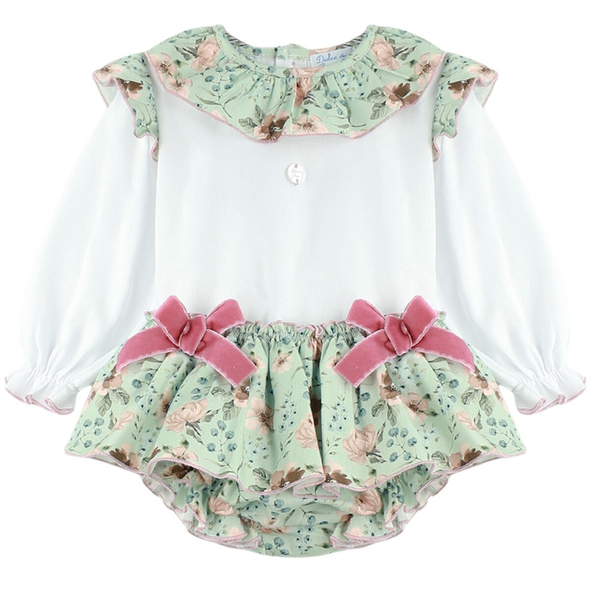 Holanda blouse & bloomer set (12m-5y)