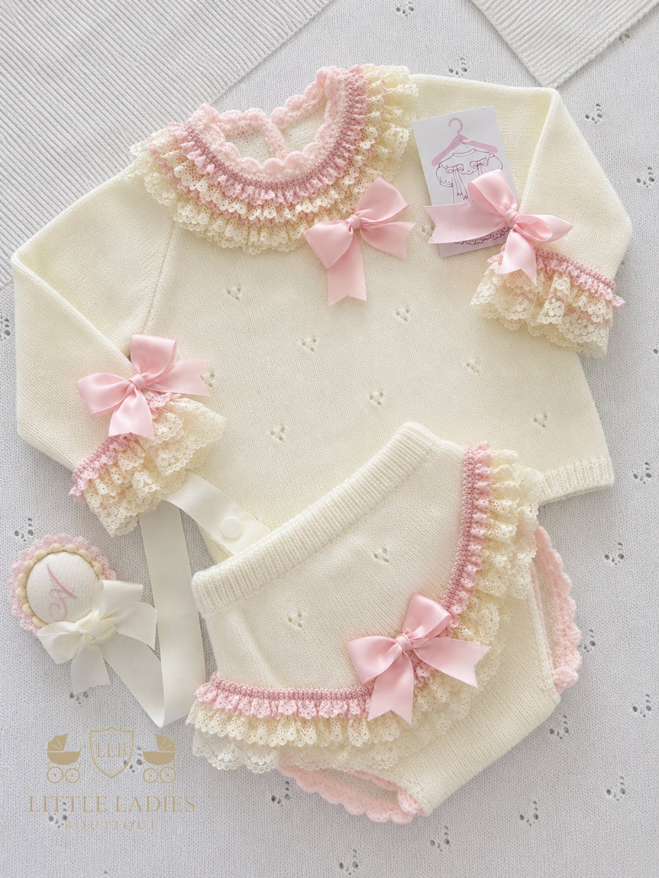 Ela pink 2 piece set