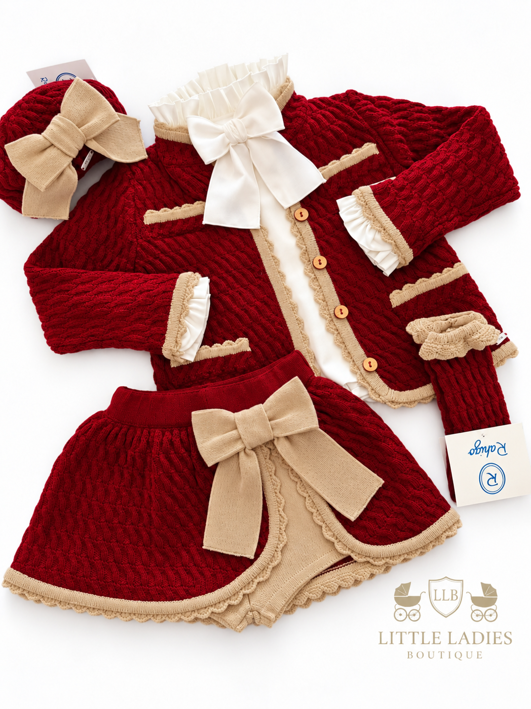 Rahigo Red & Camel 5 Piece Set OCT/NOV DELIVERY