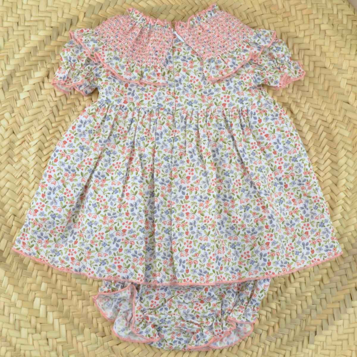 Coral Dress & Knicker set