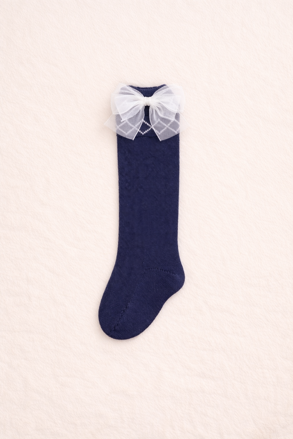 Navy Girls Socks