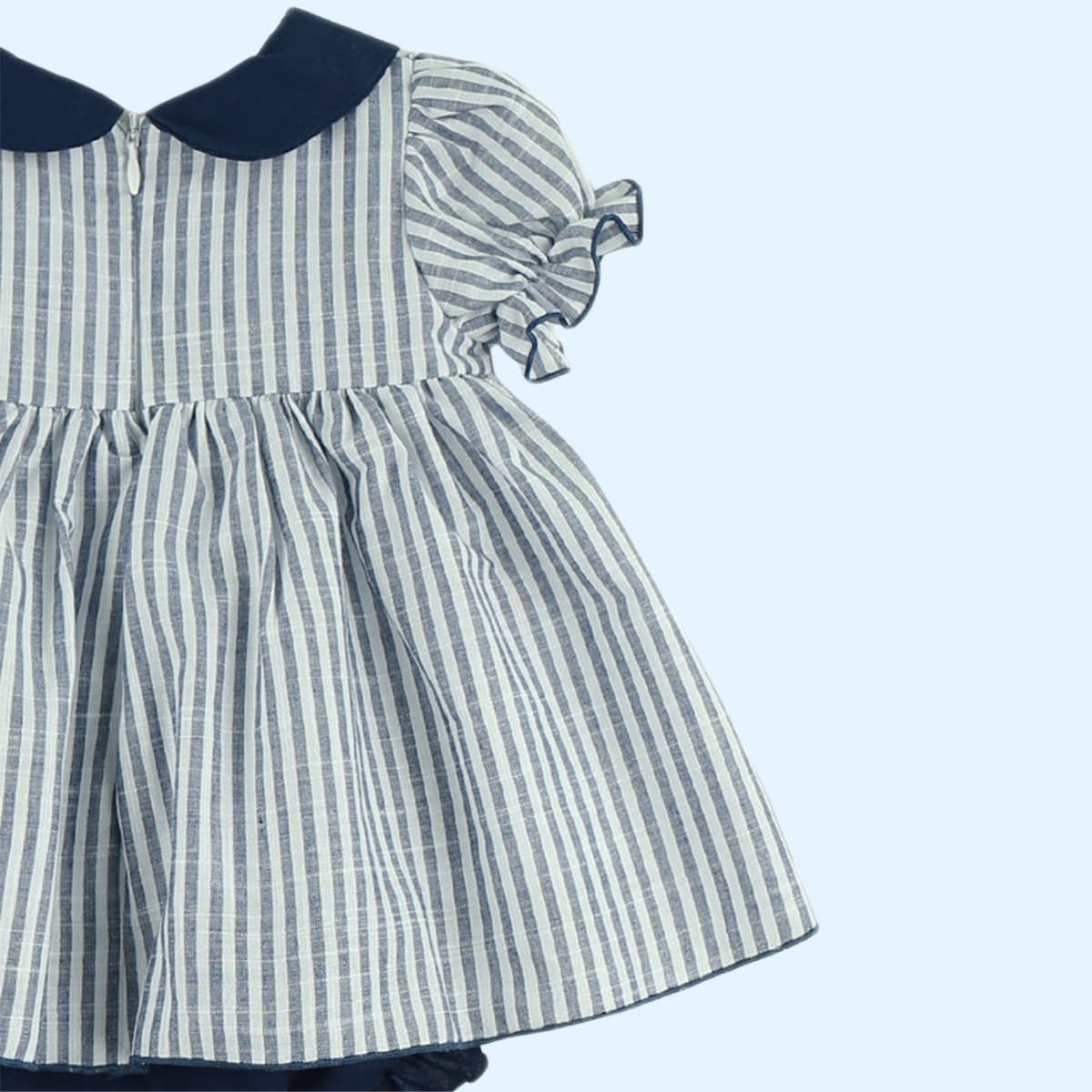 Navy Dress & Knicker set