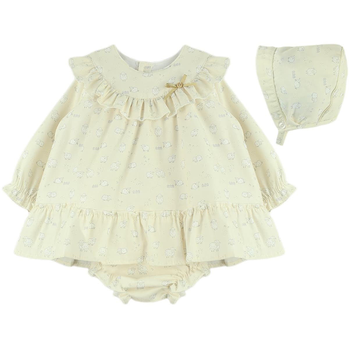 Cream Lamb 3 Piece Set
