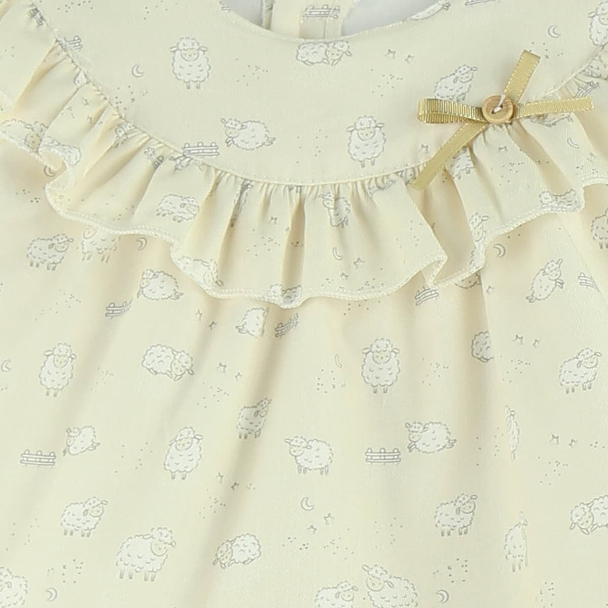 Cream Lamb 3 Piece Set