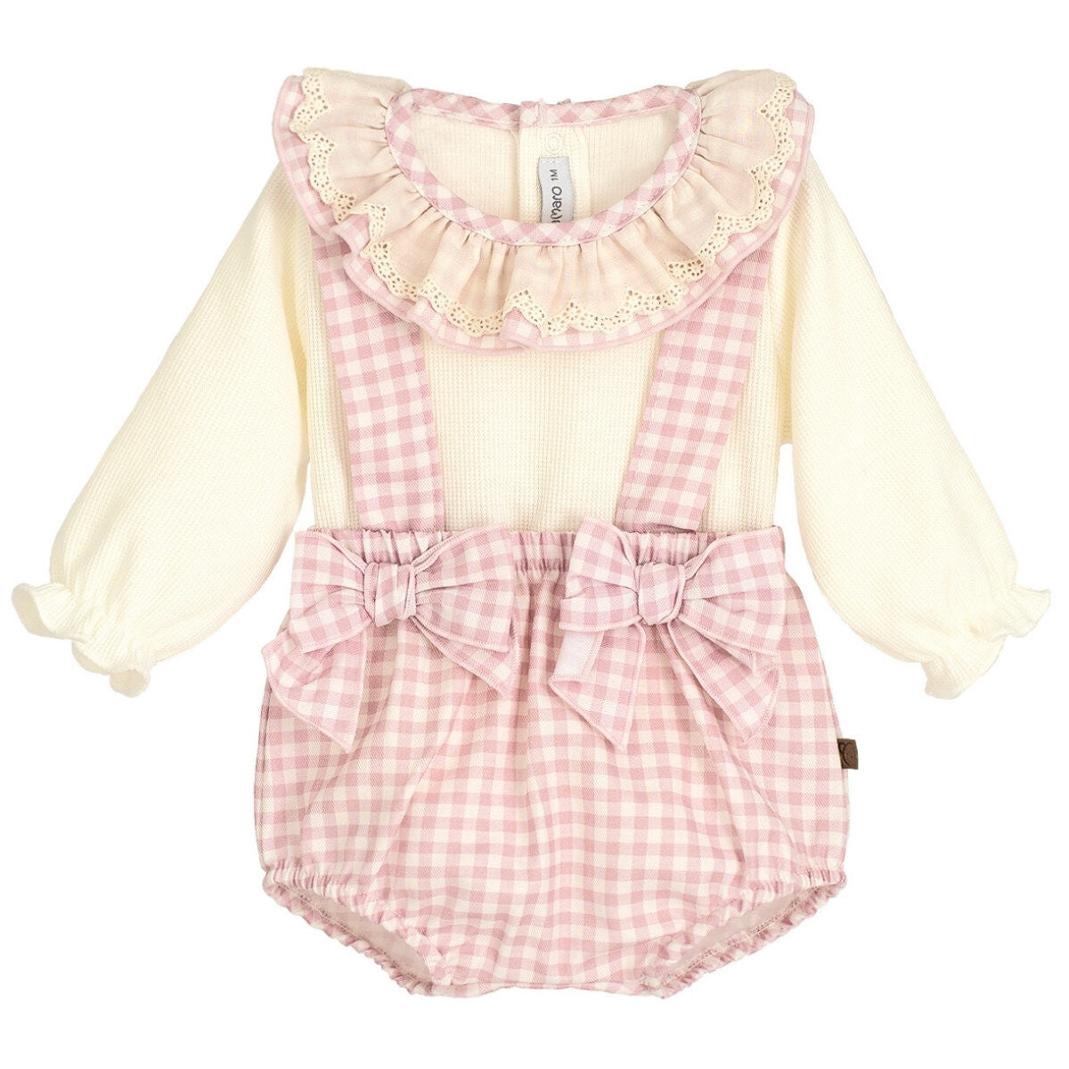 Berg Pink Romper & Blouse Set