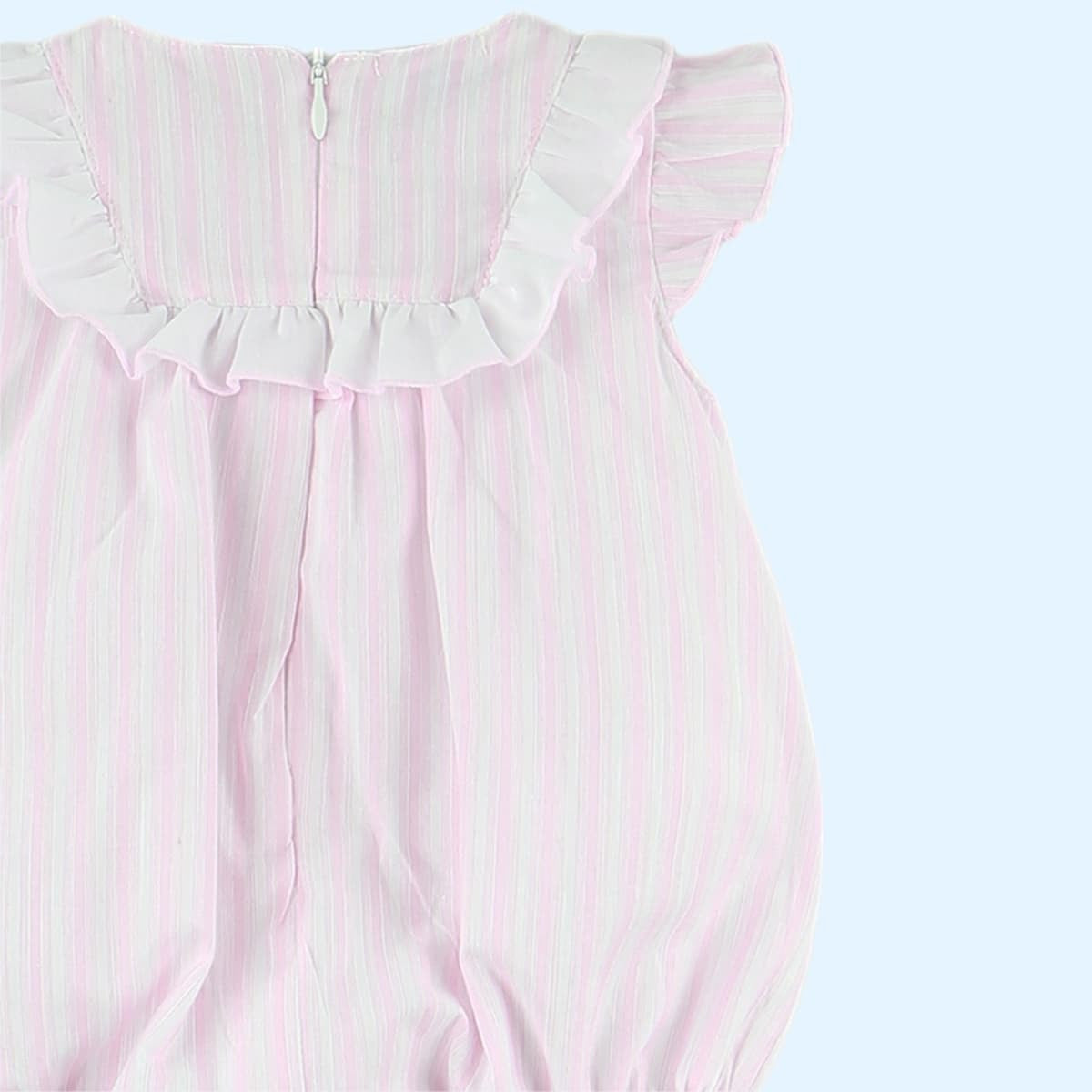 Pink Smocked romper