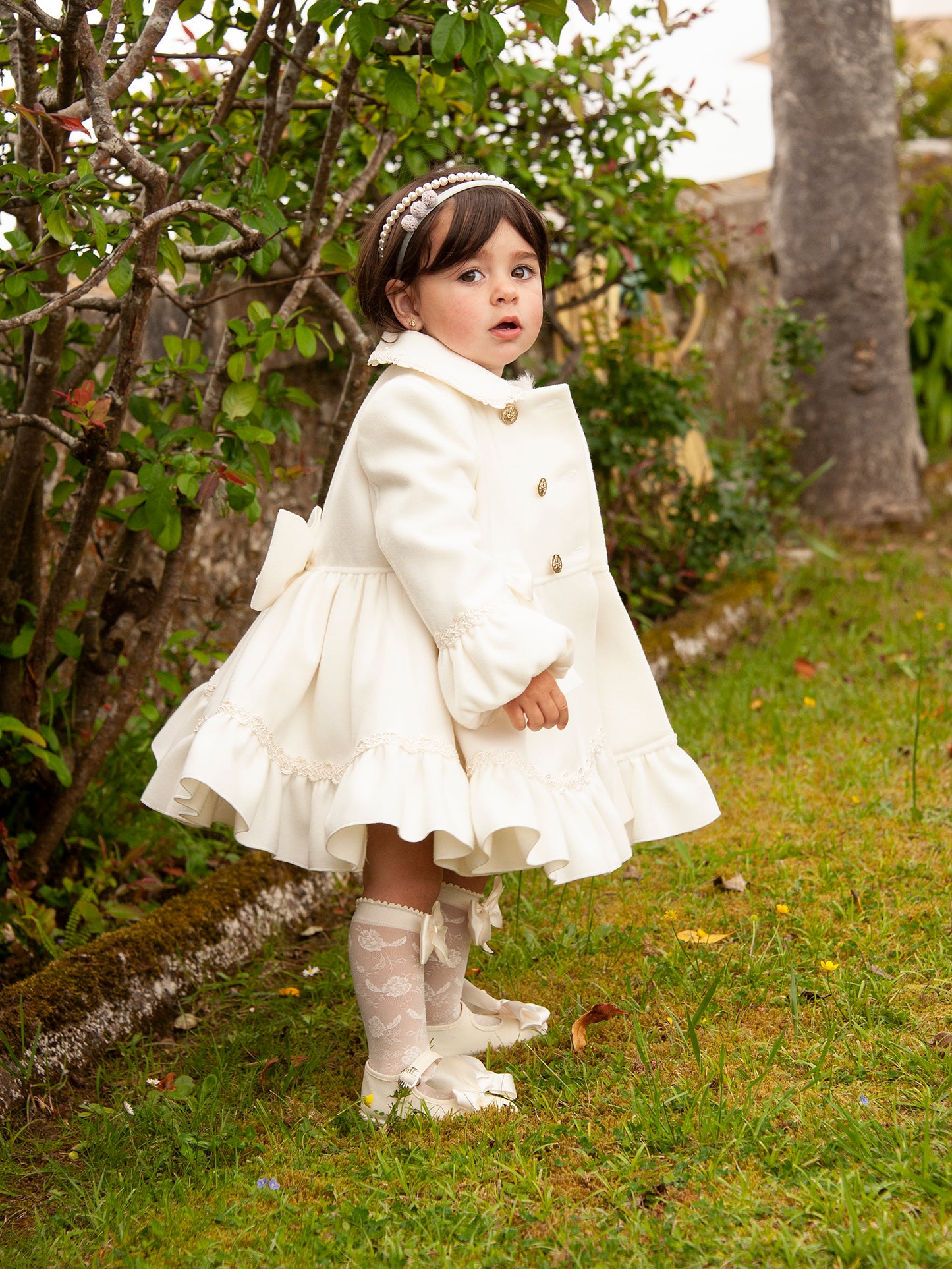 IN23-20 CREAM MOUFLON COAT