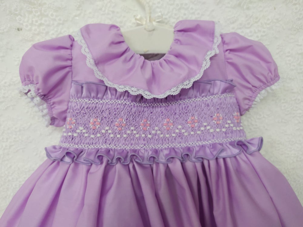 Sonata- lilac smock