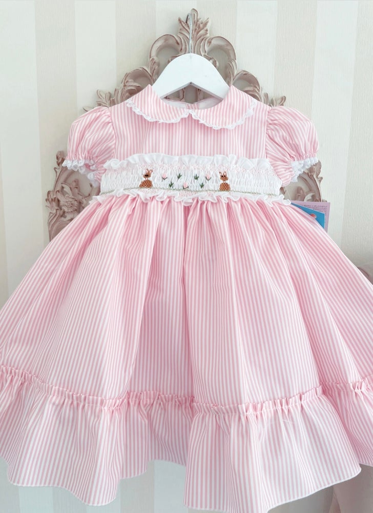 Sonata pin stripe bunny dress