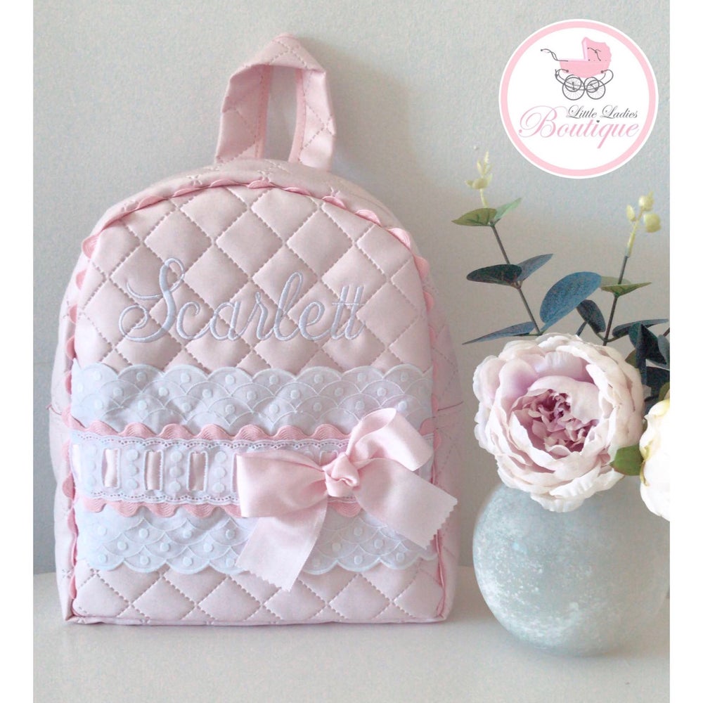 Handmade personalized backpacks