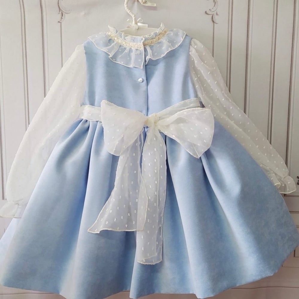 Sonata- Leonie blue velvet
