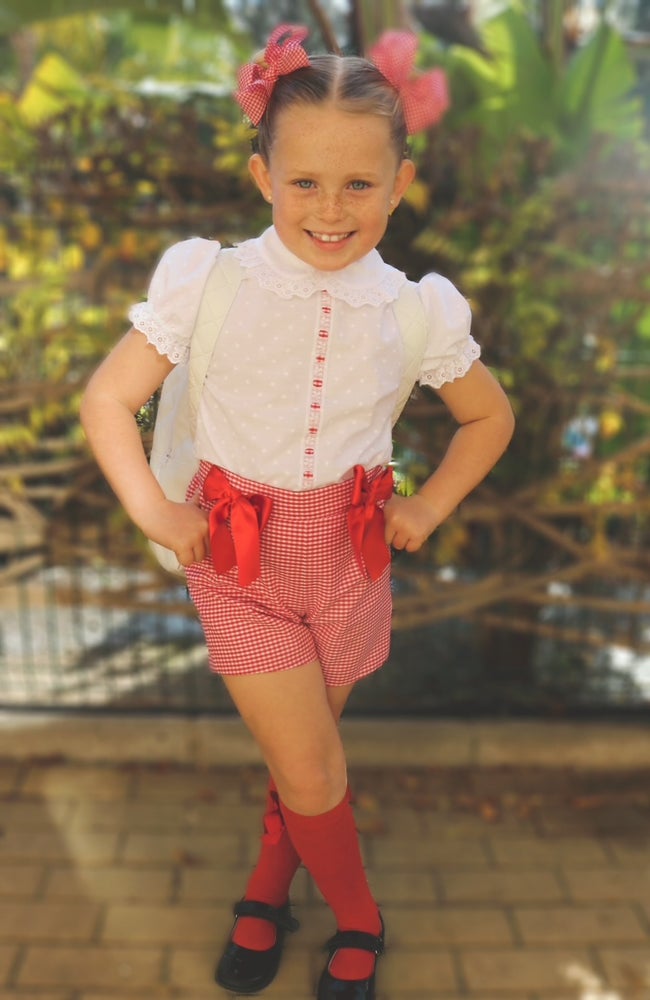 Summer school Shorts Set