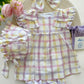 Rahigo Lilac Gingham Dress Set
