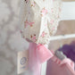 Pink Floral Bonnet
