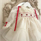 Cream Organza Smock