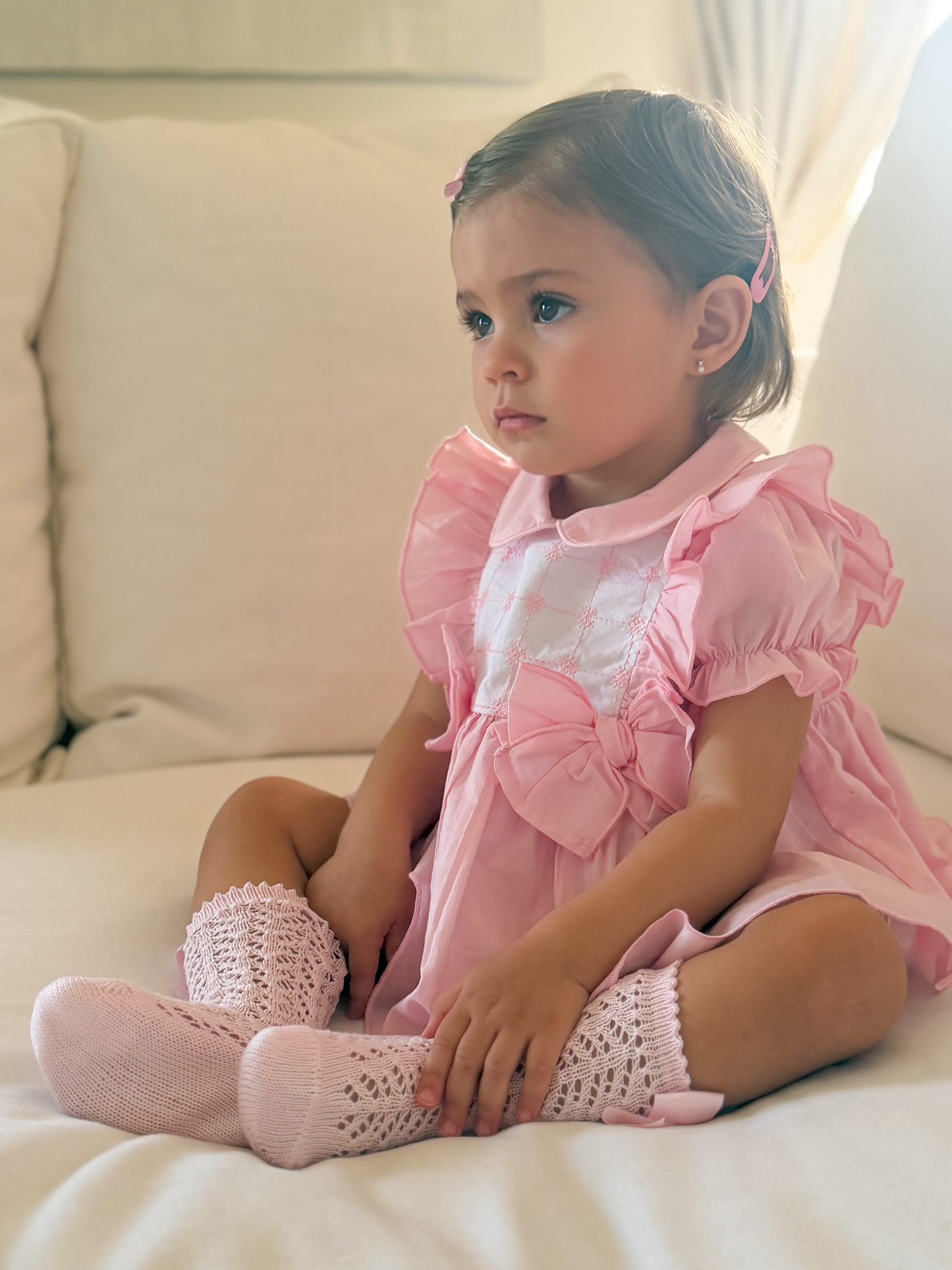 Pink Beau Dress & Knicker set