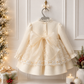 Sonata Cream Lace dress with headpiece