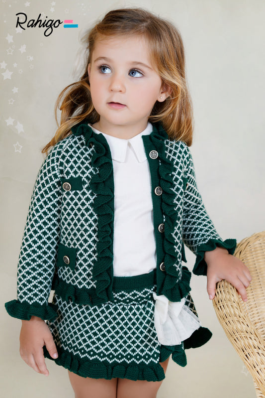 Bottle Green 3 piece set (6m-48m)