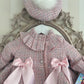 IN23 Pink tweed coat