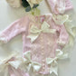 Ela knitted romper set