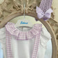 Lilac Romper & Blouse Set