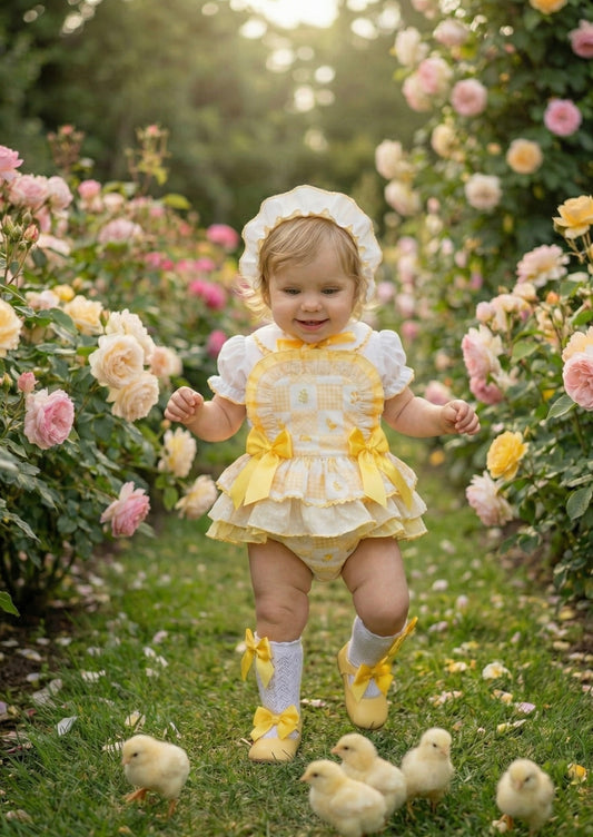 Dahlia Romper & Blouse Set