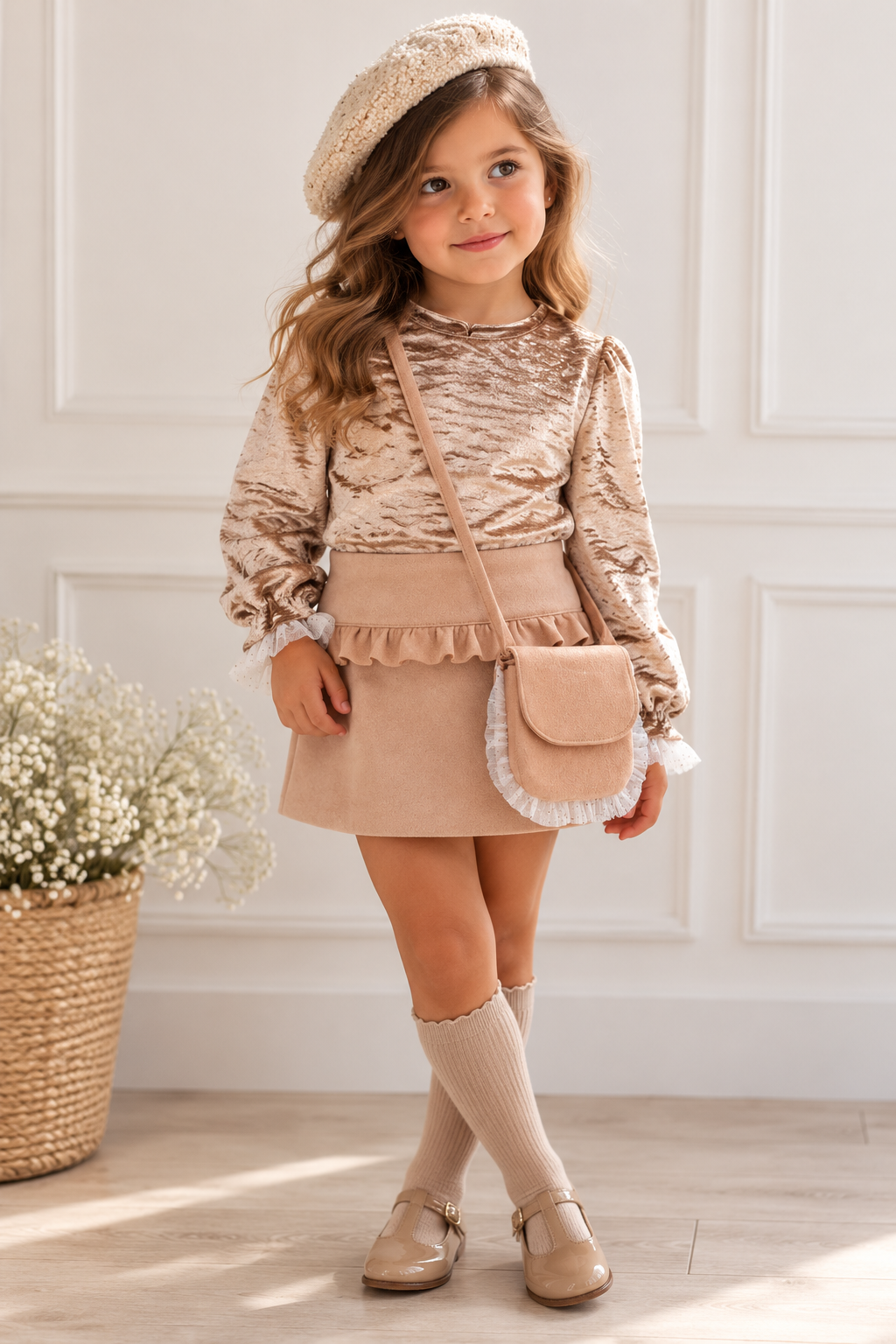 Samos Blouse & Skirt Set