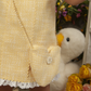Heart yellow Chanel bag