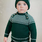 Bottle Green boys two piece set 3m-3y
