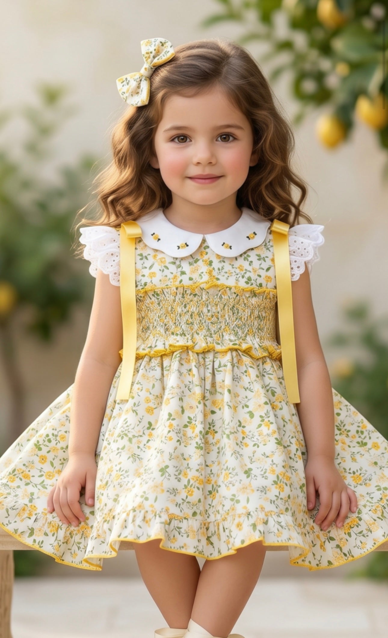 Sonalina Smocked Dress & Bow
