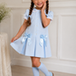 Baby Blue School Dress